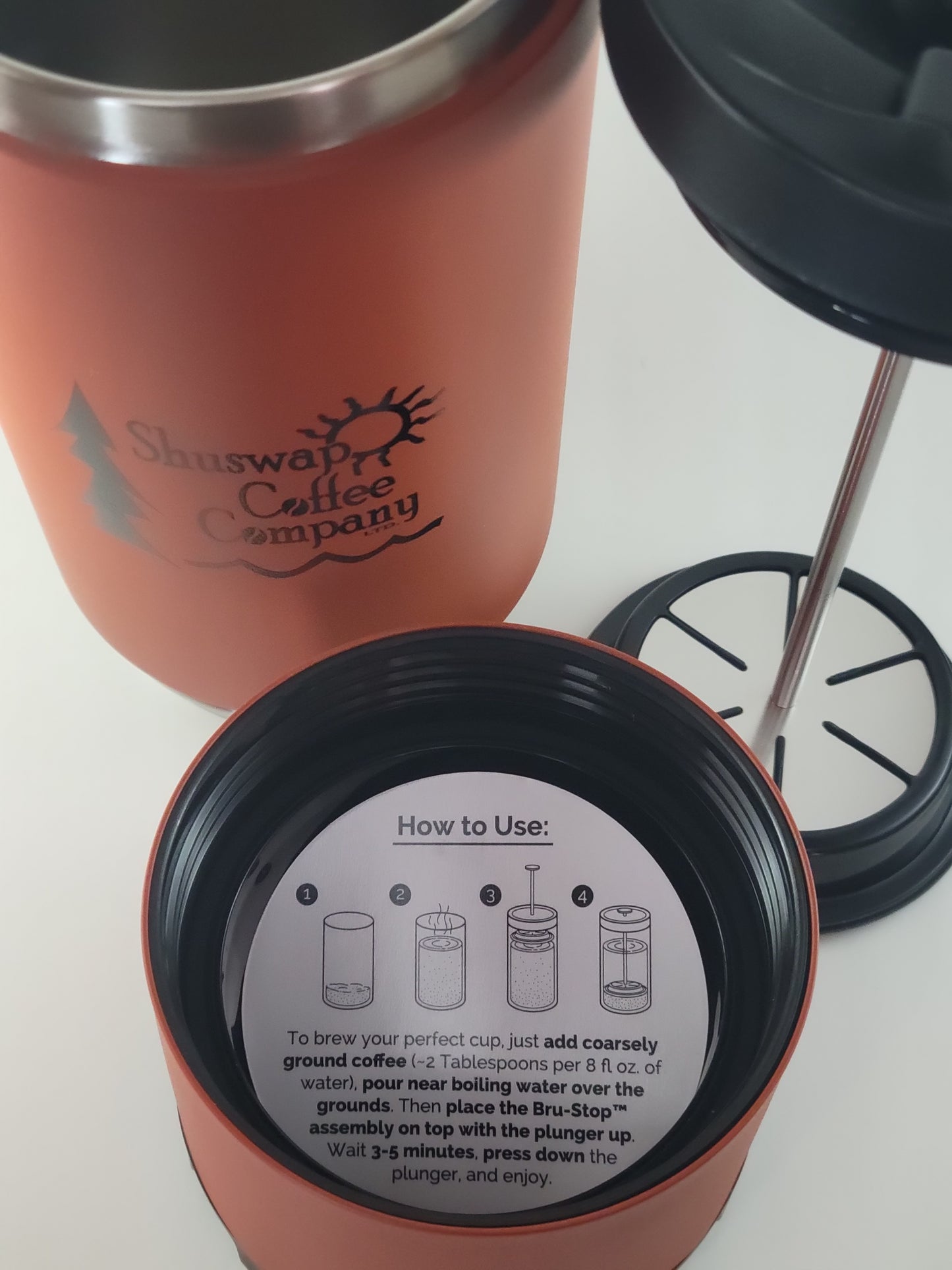 24oz BruTrek OVRLNDR Travel Press
